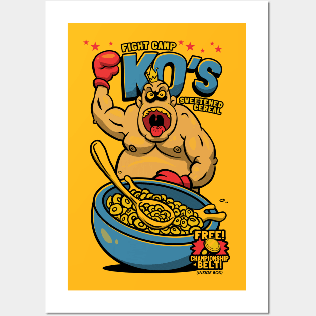 KOs Cereal Wall Art by RoundFive